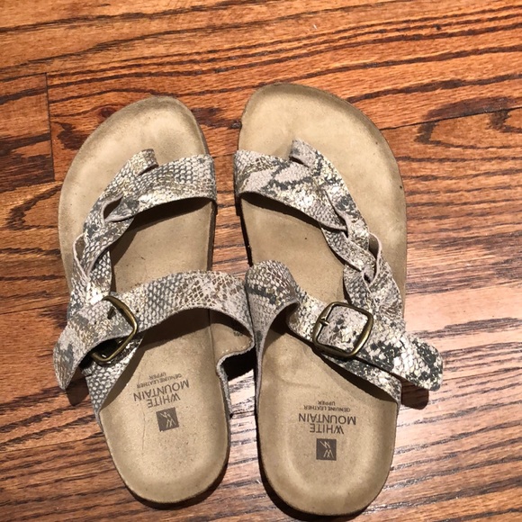 white mountain slides